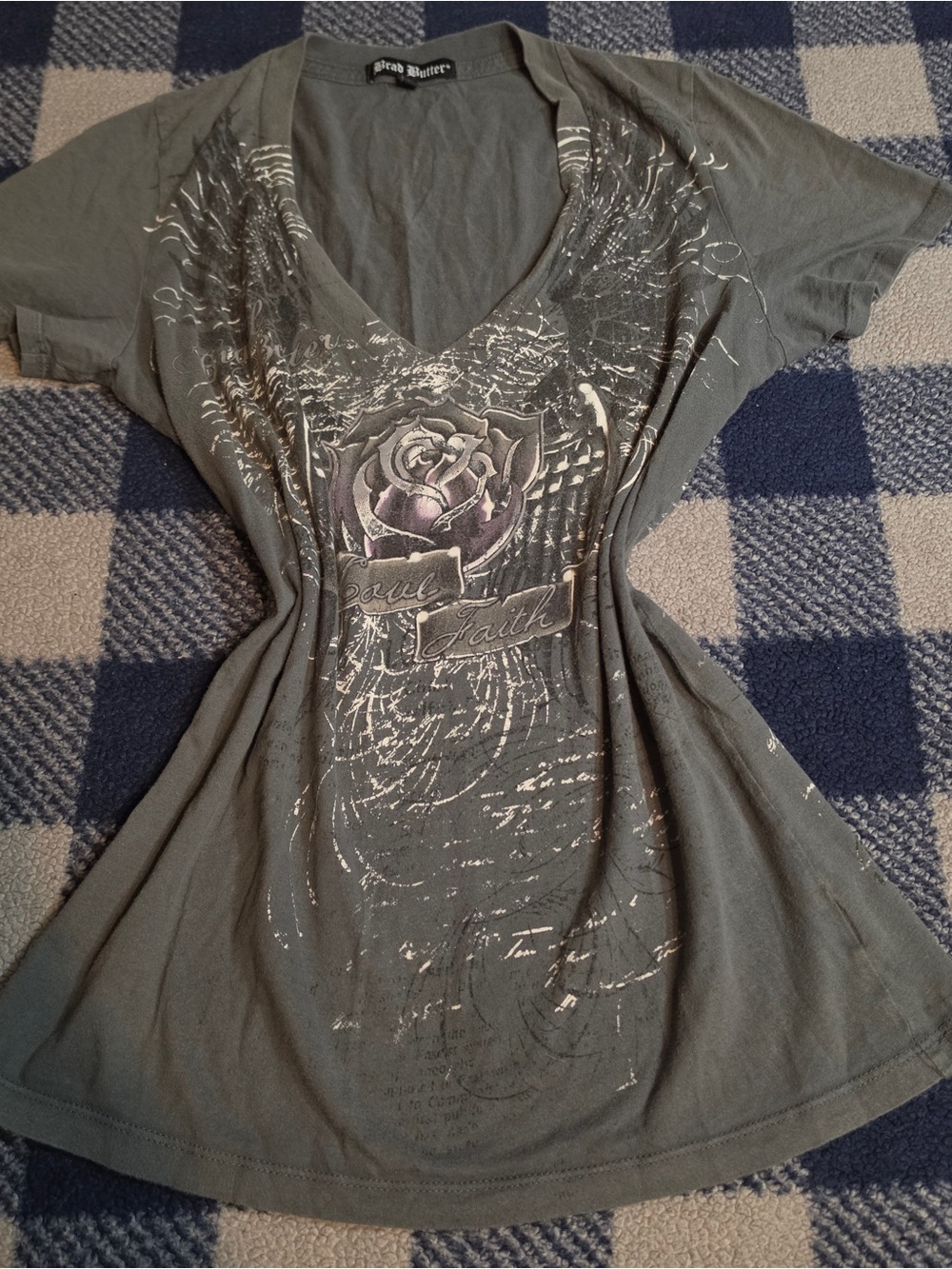 Y2k scene mcbling style shirt by brad butter